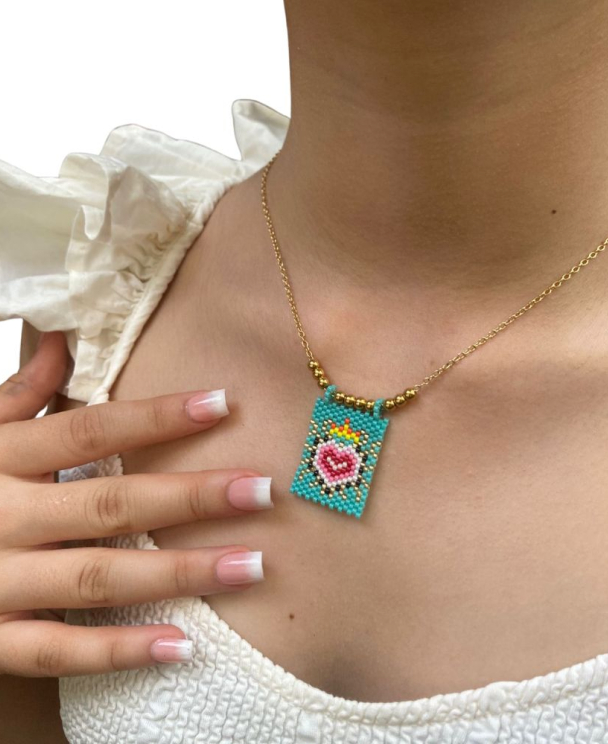 Cadenas dije Miyuki Sagrado Corazón