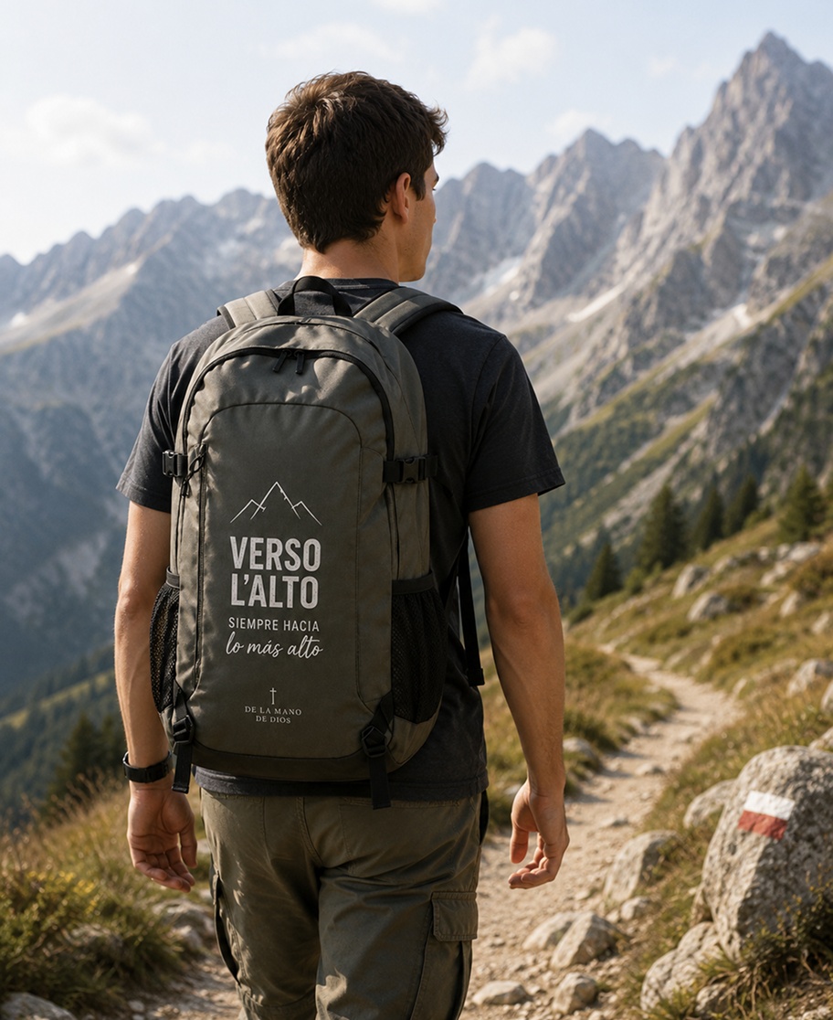 Mochila Vuela alto San Pier Giorgio Frassati