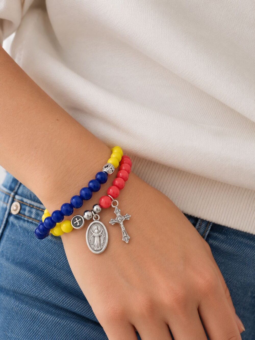Rosario De Mano Ora Por Colombia